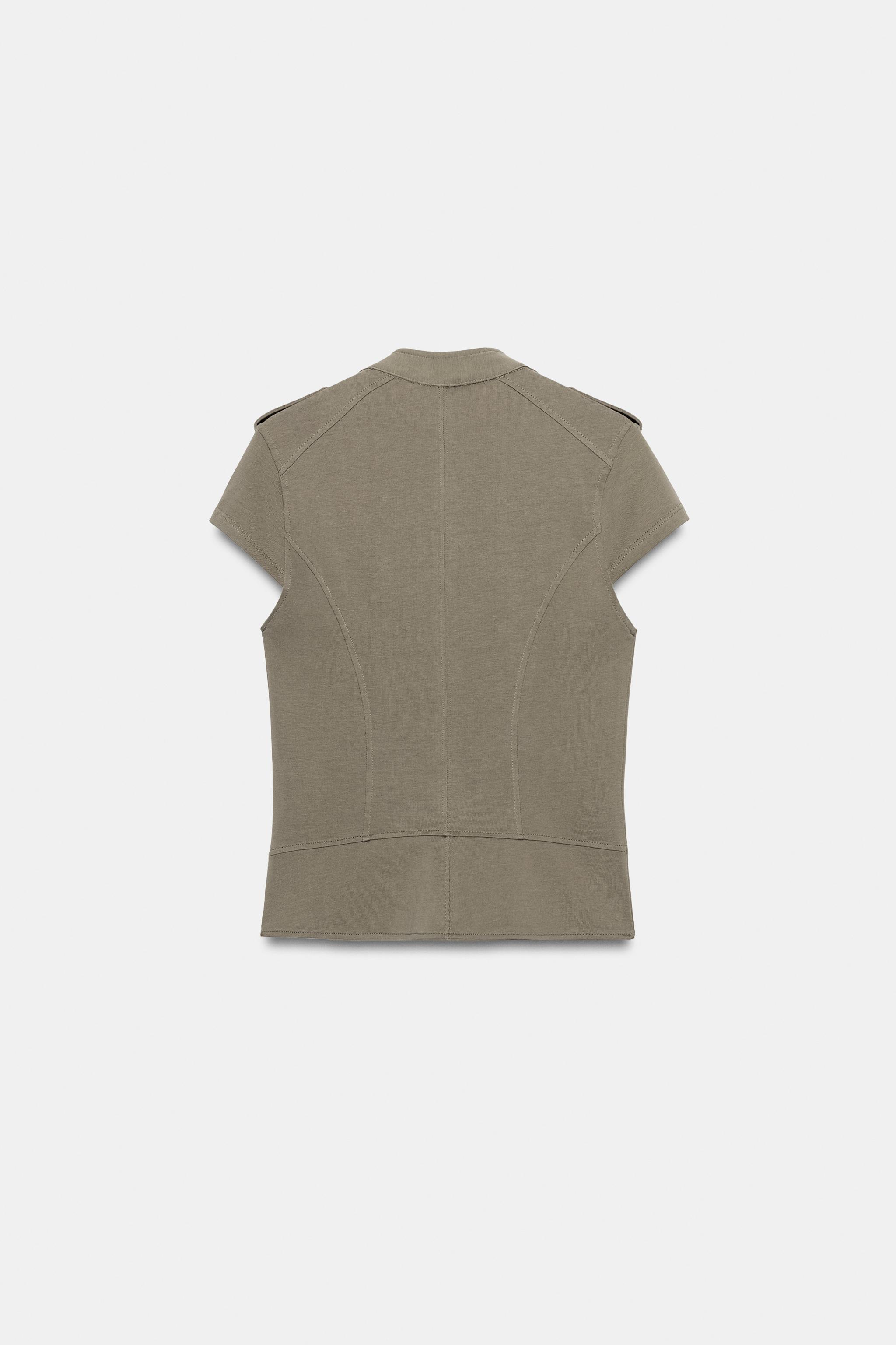ZIP-UP BUTTON VEST